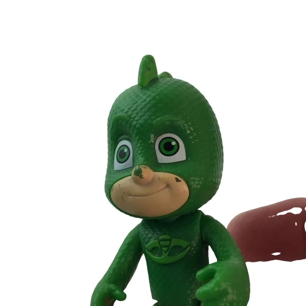 Disney Jr PJ Masks Green Gekko Mobile‎ Vehicle & Figures Owlette Catboy